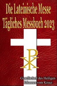 Cover Die Lateinische Messe Tägliches Messbuch 2023