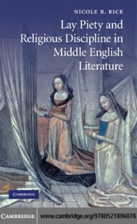 Cover Lay Piety and Religious Discipline in Middle English Literature