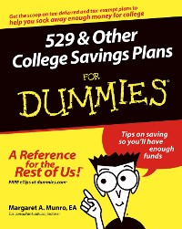 Cover 529 and Other College Savings Plans For Dummies
