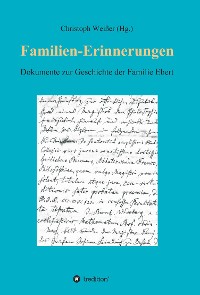 Cover Familien-Erinnerungen aus vergangenen Jahrhunderten