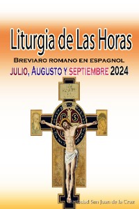 Cover Liturgia de las Horas Breviario romano: en español, en orden, todos los días de julio, agosto, septiembre de 2024