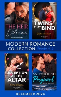 Cover Modern Romance December 2024 Books 1-4