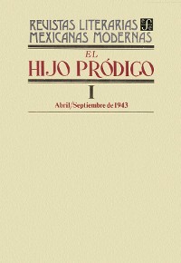 Cover El hijo pródigo I, abril-septiembre de 1943