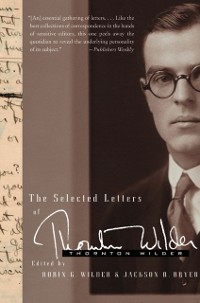Cover Selected Letters of Thornton Wilder