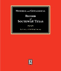 Cover Memorial and Genealogical Record of Southwest Texas