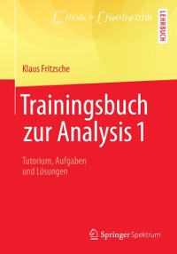 Cover Trainingsbuch zur Analysis 1