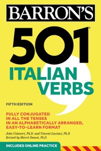 Cover 501 Italian Verbs, Fifth Edition