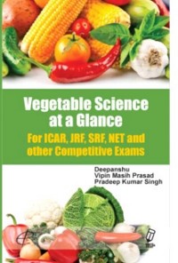Cover Vegetable Science At A Glance For Icar Exam