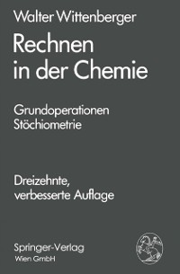 Cover Rechnen in der Chemie