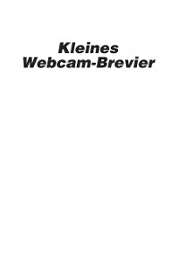 Cover Kleines Webcam-Brevier