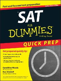 Cover SAT For Dummies 2015 Quick Prep