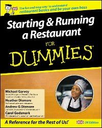 Cover Starting and Running a Restaurant For Dummies, UK Edition