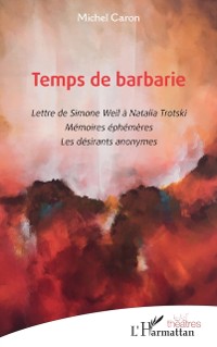 Cover Temps de barbarie