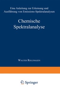 Cover Chemische Spektralanalyse