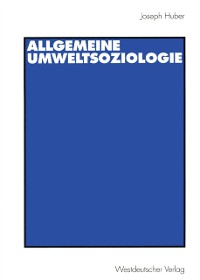 Cover Allgemeine UmweltSoziologie