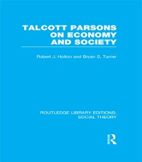Cover Talcott Parsons on Economy and Society