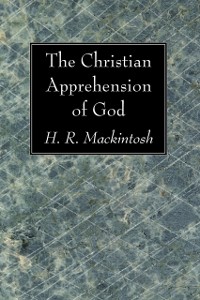 Cover Christian Apprehension of God