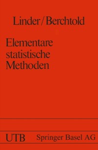 Cover Elementare statistische Methoden