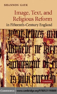 Cover Image, Text, and Religious Reform in Fifteenth-Century England