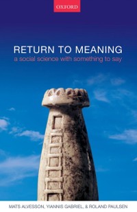 Cover Return to Meaning