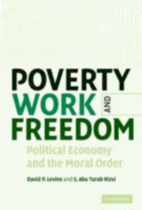 Cover Poverty, Work, and Freedom