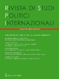 Cover Rivista di Studi Politici Internazionali 2/2022