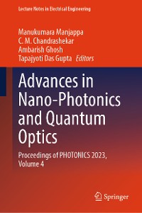 Cover Advances in Nano-Photonics and Quantum Optics