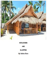 Cover Ecolodges and Glamping