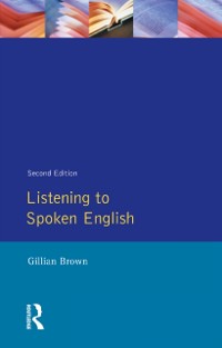 Cover Listening to Spoken English