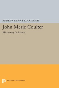 Cover John Merle Coulter