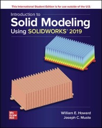 Cover Introduction to Solid Modeling Using SOLIDWORKS 2019 ISE