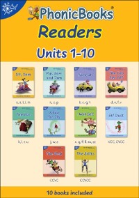 Cover Phonic Books Dandelion Readers Set 3 Units 1-10 (Alphabet code, blending 4 and 5 sound words)