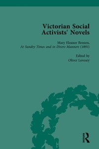 Cover Victorian Social Activists'' Novels Vol 3