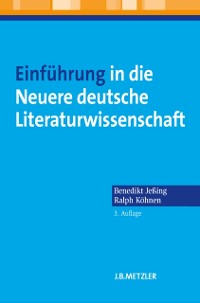 Cover Einführung in die Neuere deutsche Literaturwissenschaft