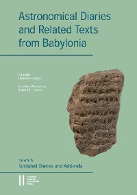 Cover Astronomical Diaries and Related Texts from Babylonia