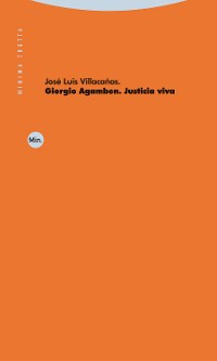 Cover Giorgio Agamben. Justicia viva