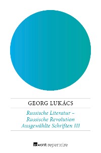 Cover Russische Literatur – Russische Revolution