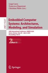 Cover Embedded Computer Systems: Architectures, Modeling, and Simulation