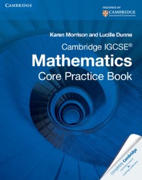 Cover Cambridge IGCSE Core Mathematics Practice Book