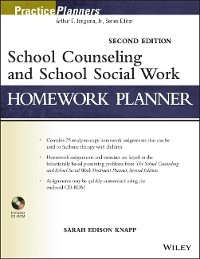 Cover School Counseling and School Social Work Homework Planner