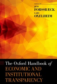 Cover Oxford Handbook of Economic and Institutional Transparency