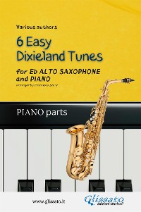 Cover Alto Saxophone & Piano "6 Easy Dixieland Tunes" (piano parts)