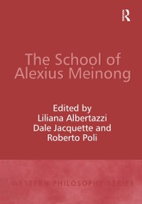 Cover The School of Alexius Meinong