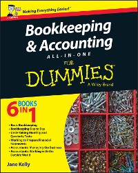 Cover Bookkeeping and Accounting All-in-One For Dummies - UK, UK Edition
