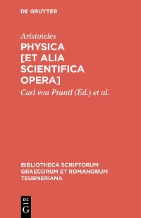Cover Physica [et alia scientifica opera]