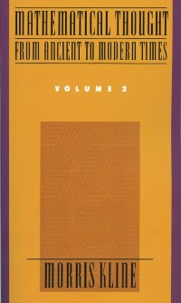 Cover Mathematical Thought From Ancient to Modern Times, Volume 2