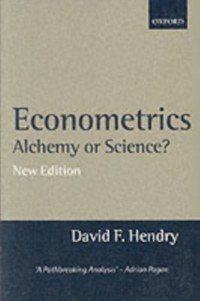 Cover Econometrics: Alchemy or Science?