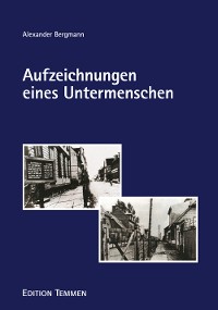 Cover Aufzeichnungen eines Untermenschen