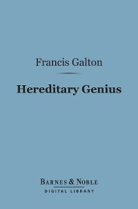 Cover Hereditary Genius (Barnes & Noble Digital Library)