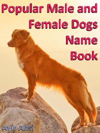 Cover Popular Male and Female Dogs Name Book